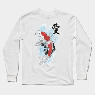 Japanese Koi fish Long Sleeve T-Shirt